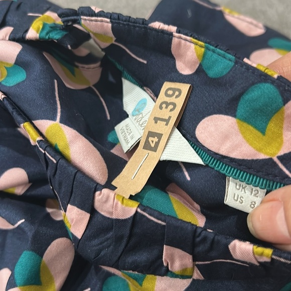 Boden Multicolor Patterned Blouse silky size 8 - Picture 6 of 7
